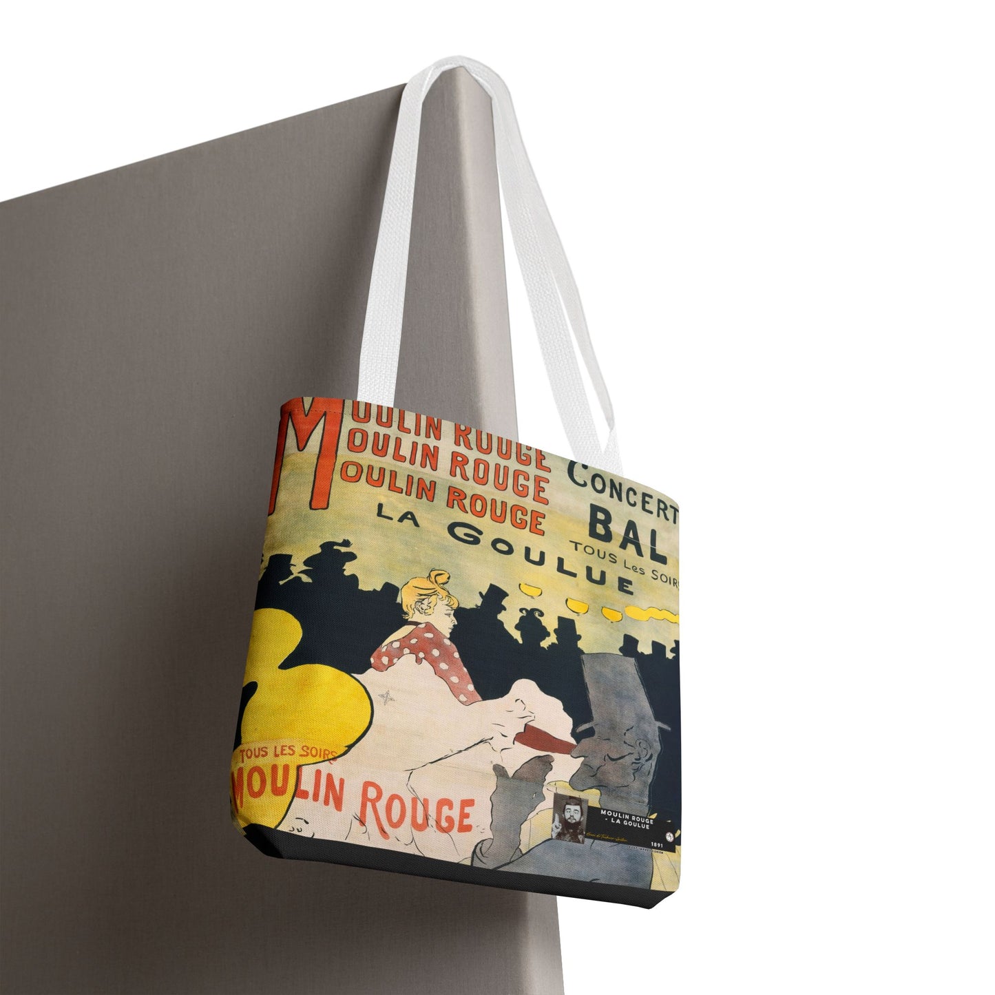 Toulouse-Lautrec, Henri - Moulin Rouge - La Goulue (1891) - Tote Bag
