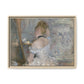 Morisot, Berthe - Woman at Her Toilette (1880) - Matte Canvas, Framed