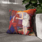 Ranson, Paul - The Golden Head of Hair (1909) - Suede Square Pillowcase