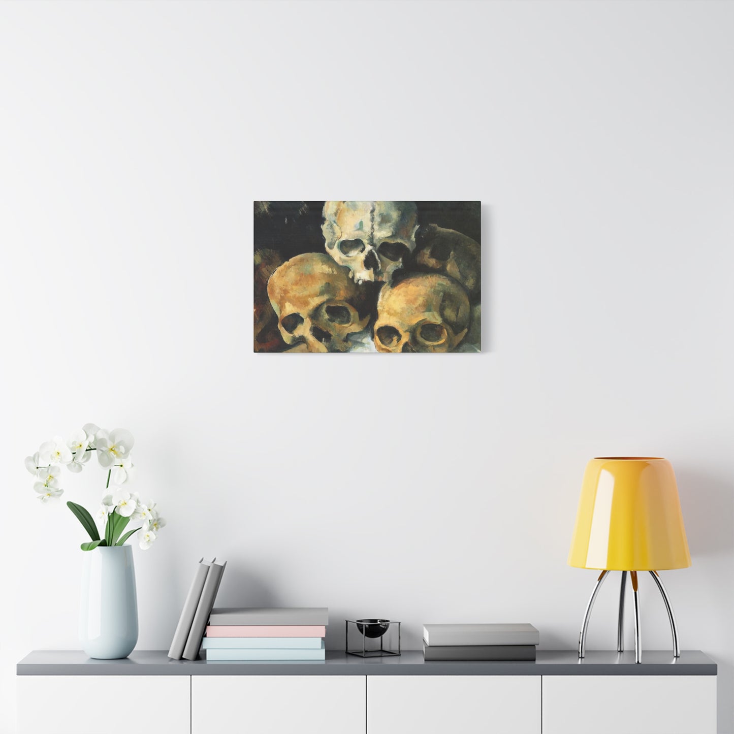 Cézanne, Paul - Pyramid of Skulls (1901) - Canvas Block, unframed