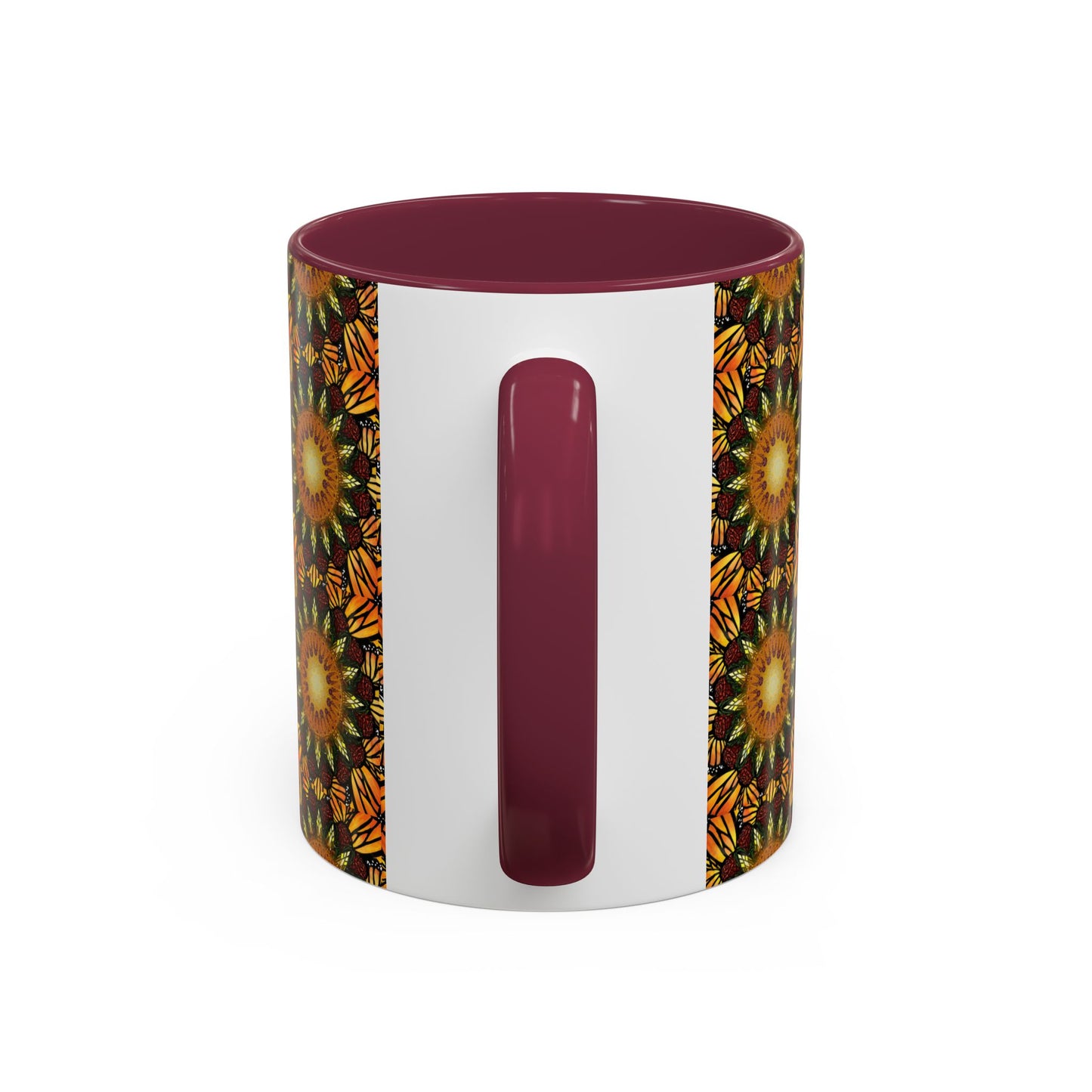 Pacio, Adam - Monarch Butterfly Mandala - Colorful Accent Mugs