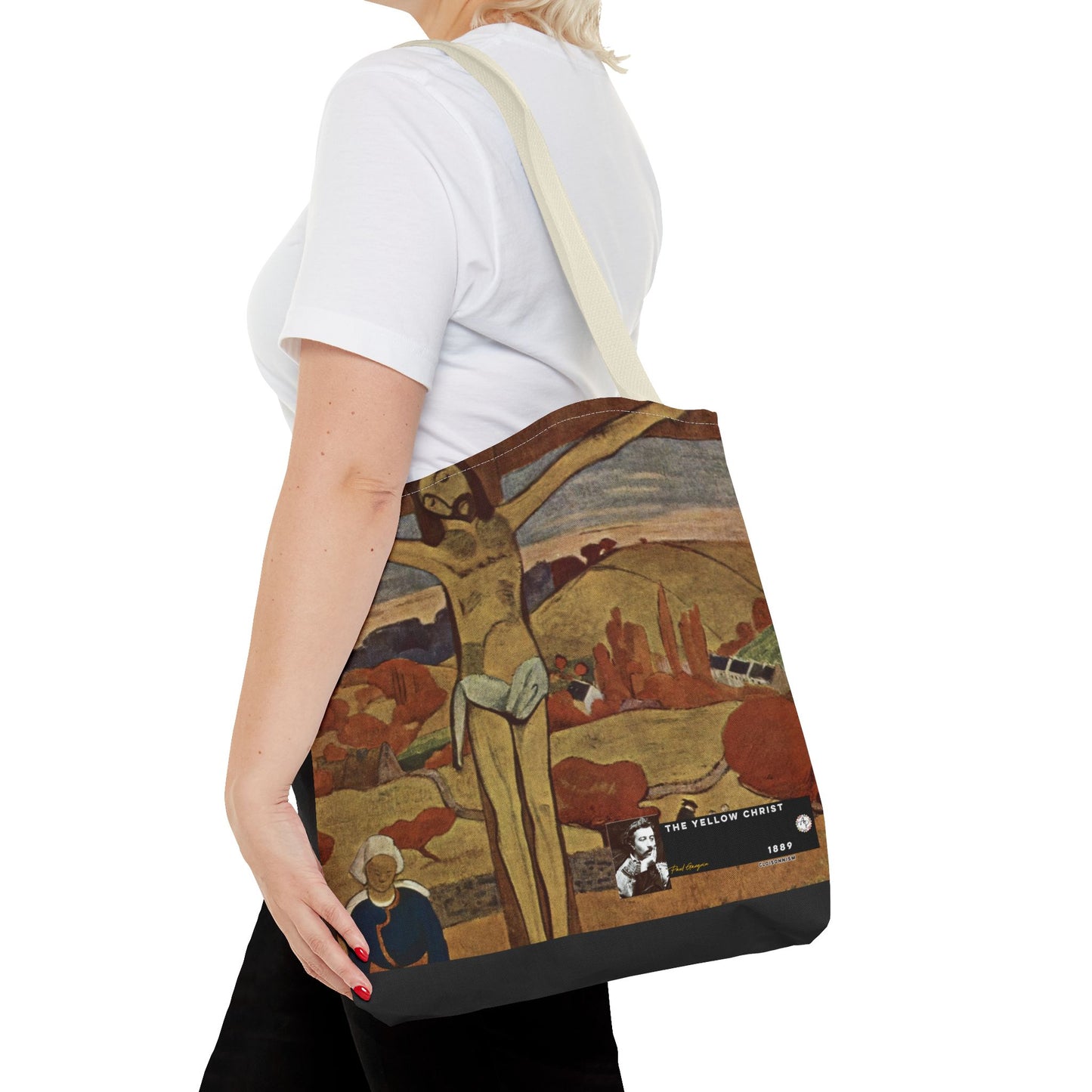 Gauguin, Paul - The Yellow Christ (1889) - Tote Bag