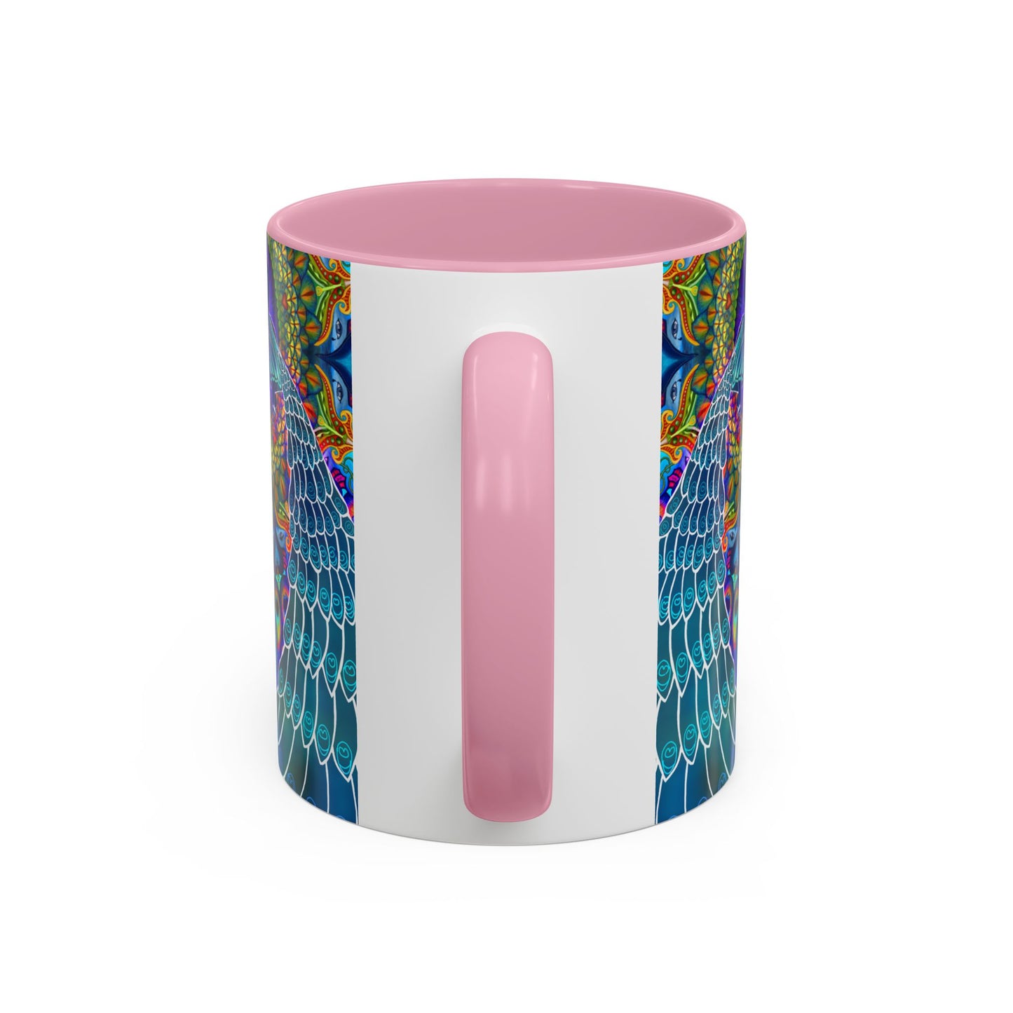 Pacio, Adam - Melek Taus Mandala - Colorful Accent Mugs