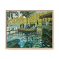 Monet, Claude - La Grenouillere (1869) - Matte Canvas, Framed