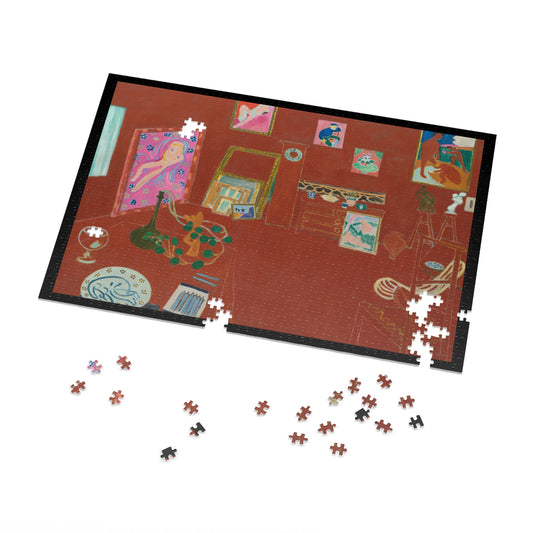 Matisse, Henri - The Red Studio (1911) - 1000pc Jigsaw Puzzle