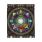 Pacio, Adam - Mystic Jewel Mandala - Velveteen Plush Blanket