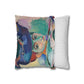 Matisse, Henri - Woman with a Hat (1905) - Suede Square Pillowcase