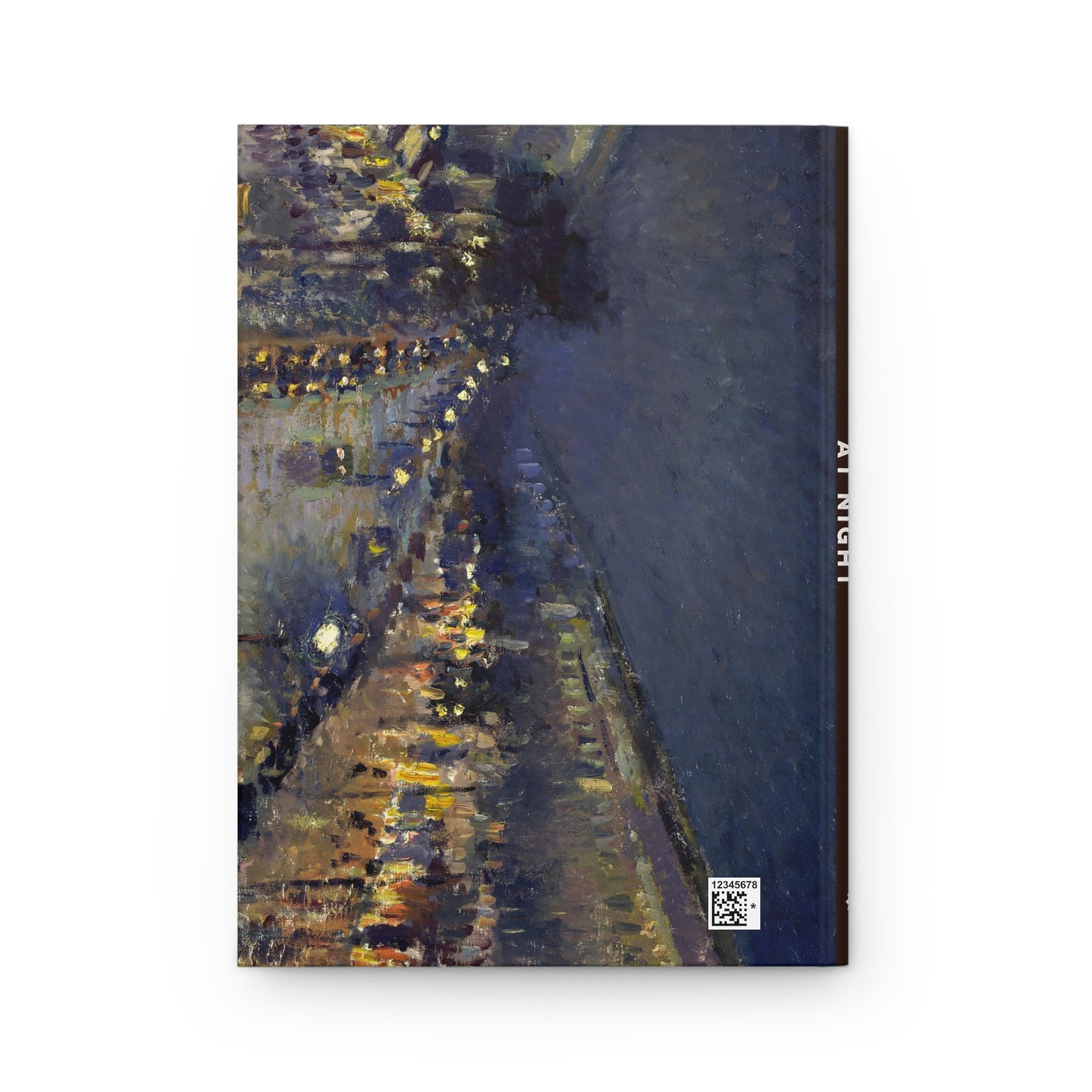 Pissarro, Camille - The Boulevard Montmartre At Night (1897) - Hardcover Journal Matte