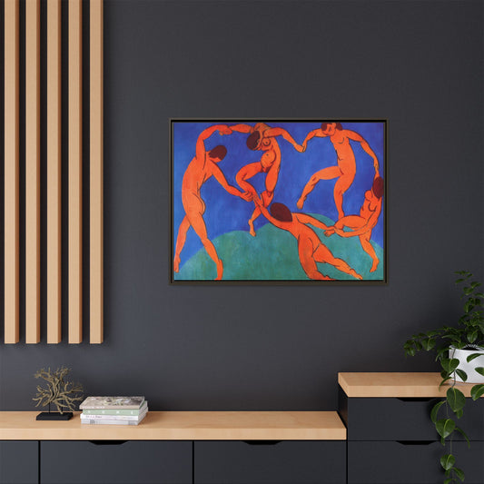 Matisse, Henri - Dance (II) (1910) - Matte Canvas, Framed