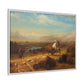 Bierstadt, Albert - The Last of the Buffalo  (1888) - Matte Canvas, Framed