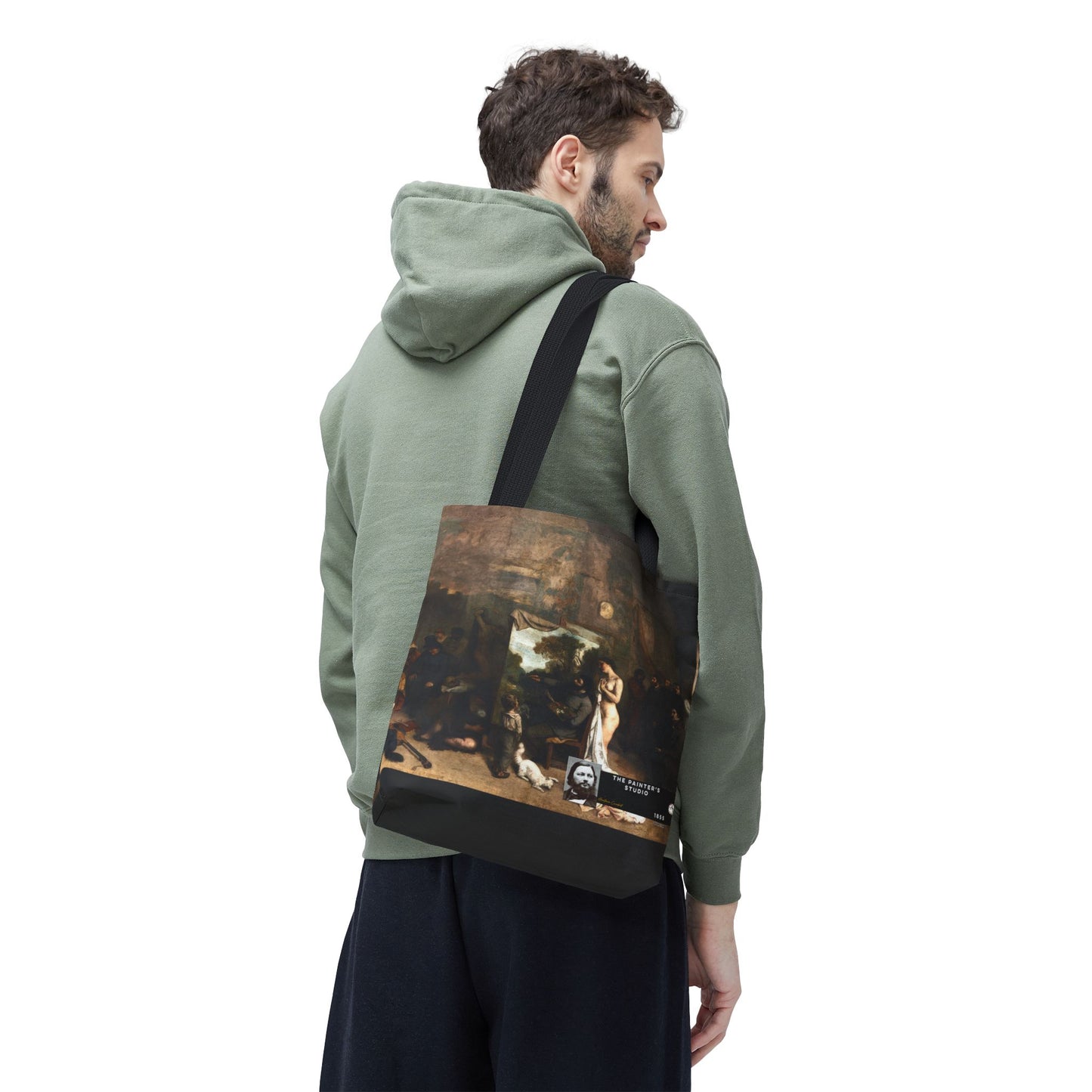 Courbet, Gustave - The Painter’s Studio (1855) - Tote Bag