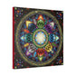 Mystic Jewel Mandala - Canvas Block