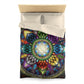 Pacio, Adam - Mystic Jewel Mandala - Microfiber Duvet Cover