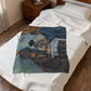 Cézanne, Paul - The Card Players (1892) - Velveteen Plush Blanket