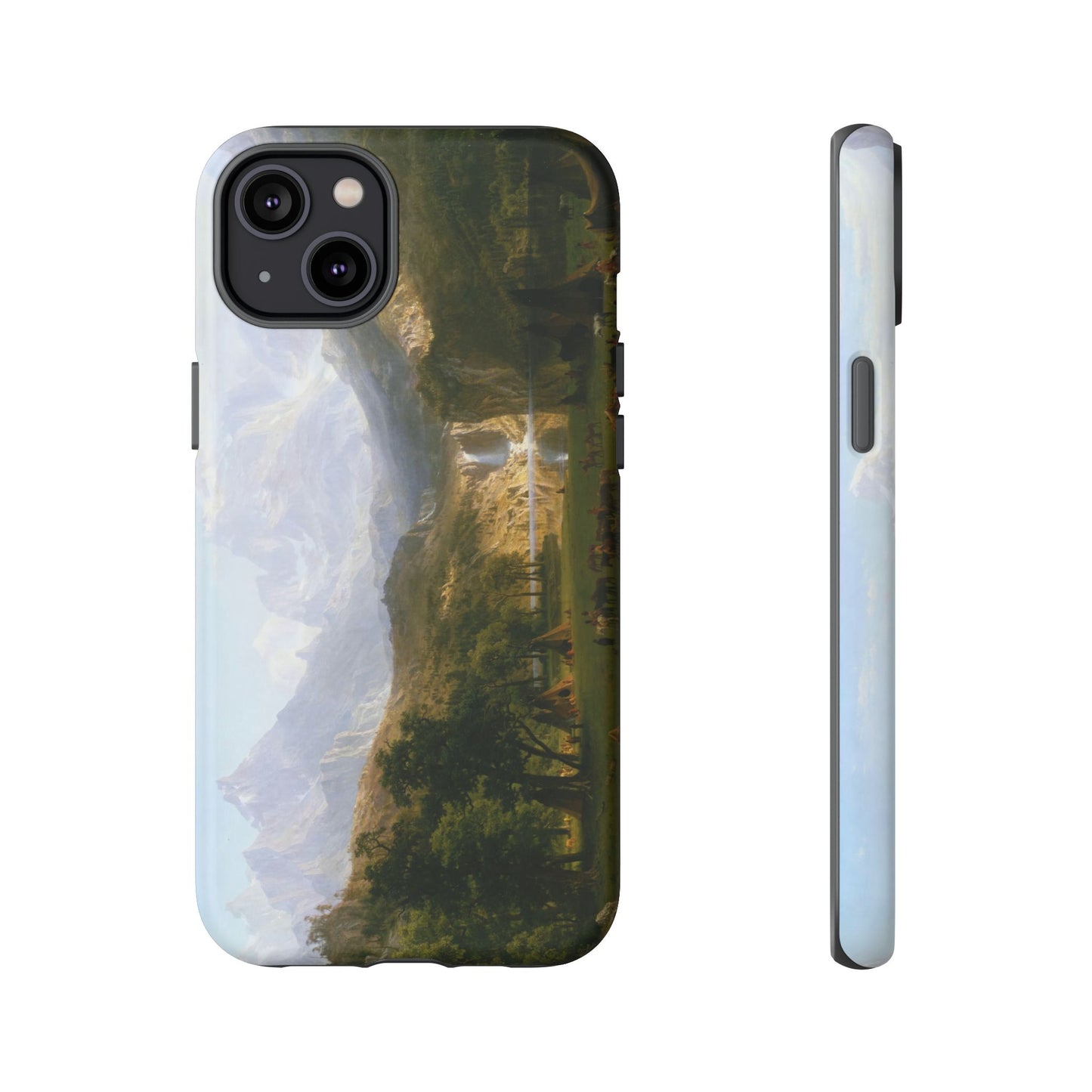 Bierstadt, Albert - The Rocky Mountains, Lander’s Peak (1863) - Tough Phone Cases