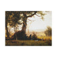 Bierstadt, Albert -  Guerrilla Warfare (1861) - Canvas Block, unframed