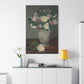 Manet, Édouard - Peonies (1864) - Canvas Block, unframed