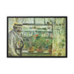 Morisot, Berthe - Eugene Manet on the Isle of Wight (1875) - Matte Canvas, Framed