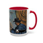 Cézanne, Paul - The Card Players (1892) - Colorful Accent Mugs