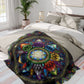Pacio, Adam - Mystic Jewel Mandala - Arctic Fleece Blanket