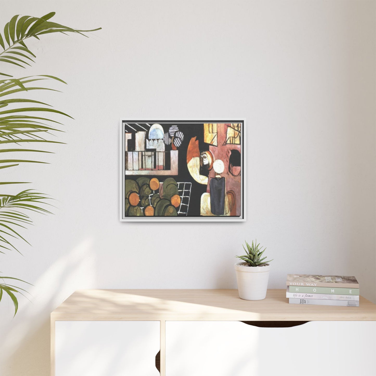 Matisse, Henri - The Moroccans (1916) - Matte Canvas, Framed