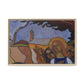 Filiger, Charles - Virgin and Two Angels (1895) - Matte Canvas, Framed