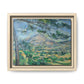 Cézanne, Paul - Mont Sainte-Victoire with Large Pine (1887) - Matte Canvas, Framed