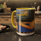 Filiger, Charles - The Recumbent Christ (1895) - Colorful Accent Mugs