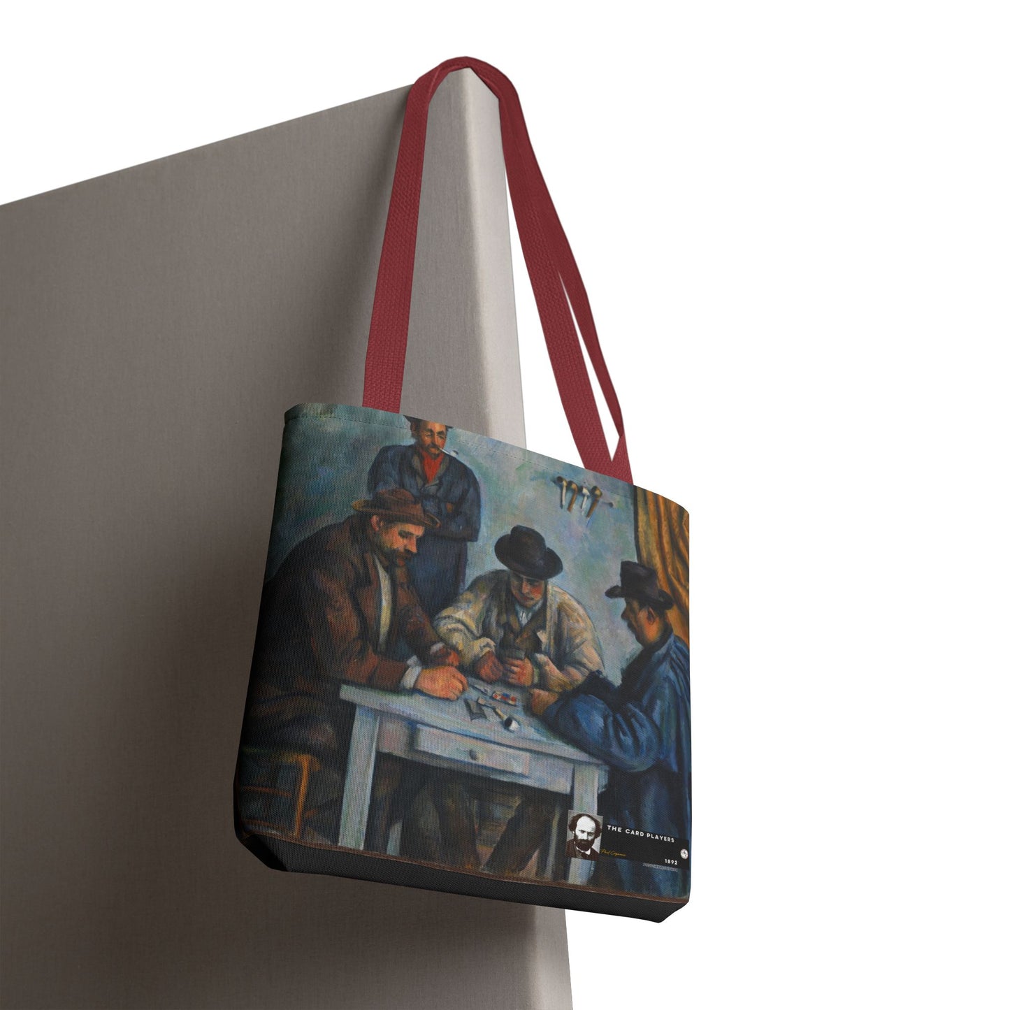 Cézanne, Paul - The Card Players (1892) - Tote Bag