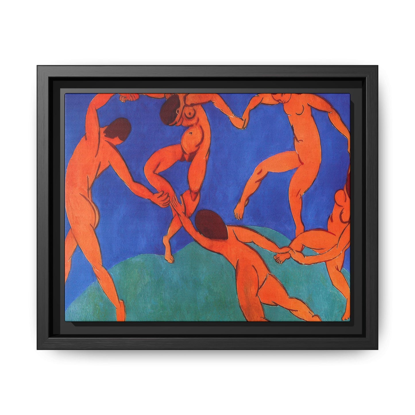 Matisse, Henri - Dance (II) (1910) - Matte Canvas, Framed