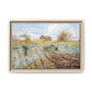 Pissarro, Camille - Hoarfrost (1873) - Matte Canvas, Framed