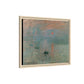 Monet, Claude - Impression, Sunrise (1872) - Matte Canvas, Framed