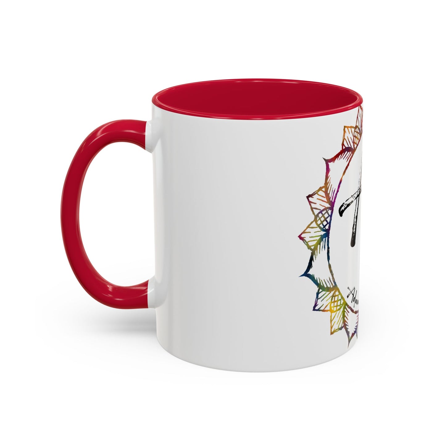 AdamPacio.com - White Logo - Colorful Accent Mugs
