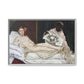 Manet, Édouard - Olympia (1870) - Matte Canvas, Framed