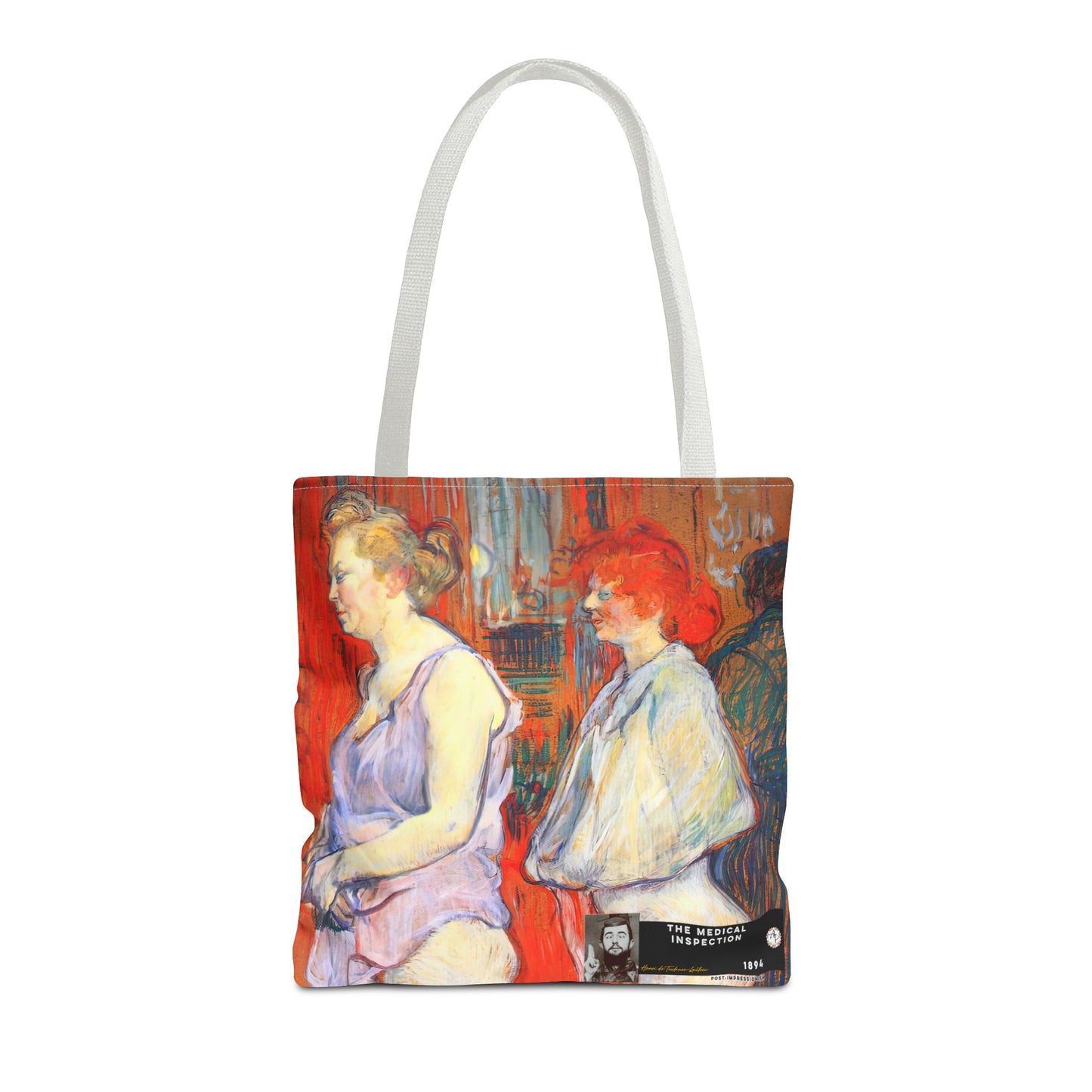 Toulouse-Lautrec, Henri - The Medical Inspection (1894) - Tote Bag