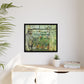 Morisot, Berthe - Eugene Manet on the Isle of Wight (1875) - Matte Canvas, Framed