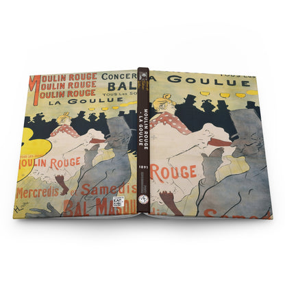 Toulouse-Lautrec, Henri - Moulin Rouge - La Goulue (1891) - Hardcover Journal Matte