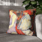 Toulouse-Lautrec, Henri - The Medical Inspection (1894) - Suede Square Pillowcase