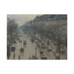 Pissarro, Camille - Boulevard Montmartre, Winter Morning (1897) - Canvas Block, unframed