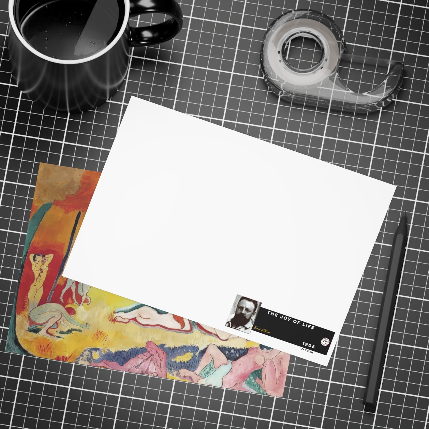 Matisse, Henri - The Joy of Life (1905) - Postcard Bundles with Envelopes Included