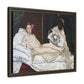 Manet, Édouard - Olympia (1870) - Matte Canvas, Framed