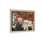 Gauguin, Paul - Vision of the Sermon (Jacob Wrestling with the Angel) (1888) - Matte Canvas, Framed