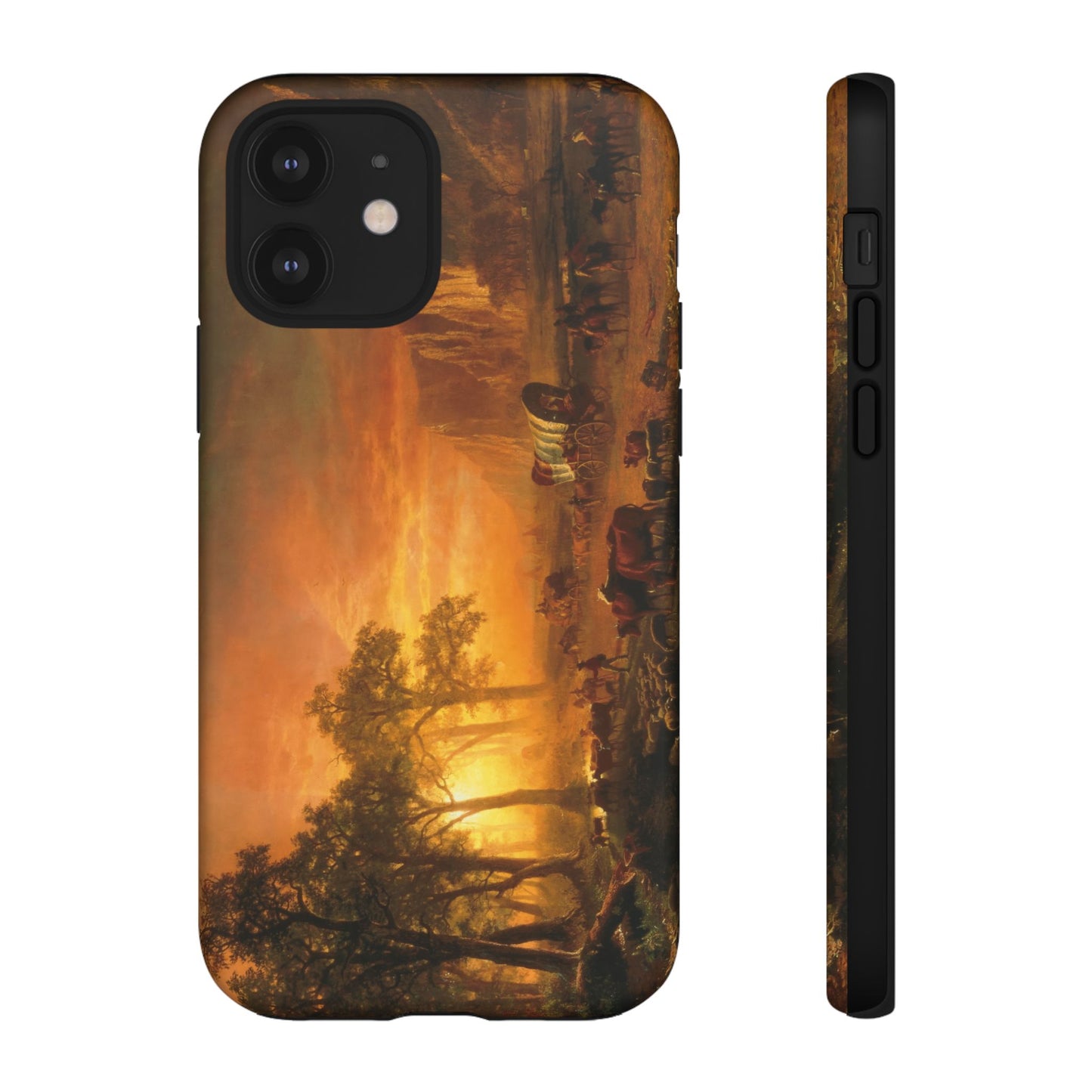 Bierstadt, Albert - Emigrants Crossing the Plains (1867) - Tough Phone Cases