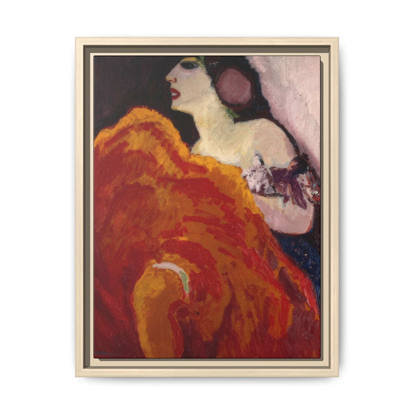 Van Dongen, Kees - The Red Dancer (1907) - Matte Canvas, Framed