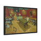 Van Gogh, Vincent - The Night Cafe (1888) - Matte Canvas, Framed