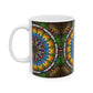 Pacio, Adam - Emerald Arrows Mandala - Ceramic Mug