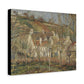 Pissarro, Camille - Red Roofs, Corner of a Village in Winter (1877) - Canvas Block, unframed