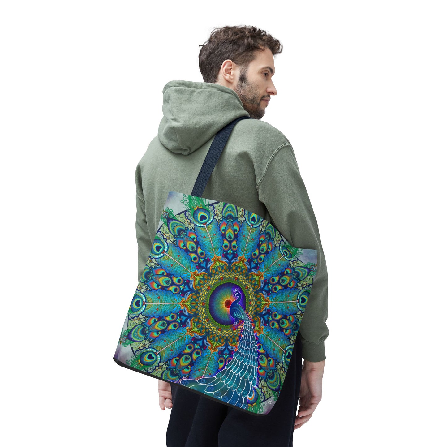 Pacio, Adam - Melek Taus Mandala - Tote Bag