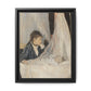 Morisot, Berthe - The Cradle (1872) - Matte Canvas, Framed