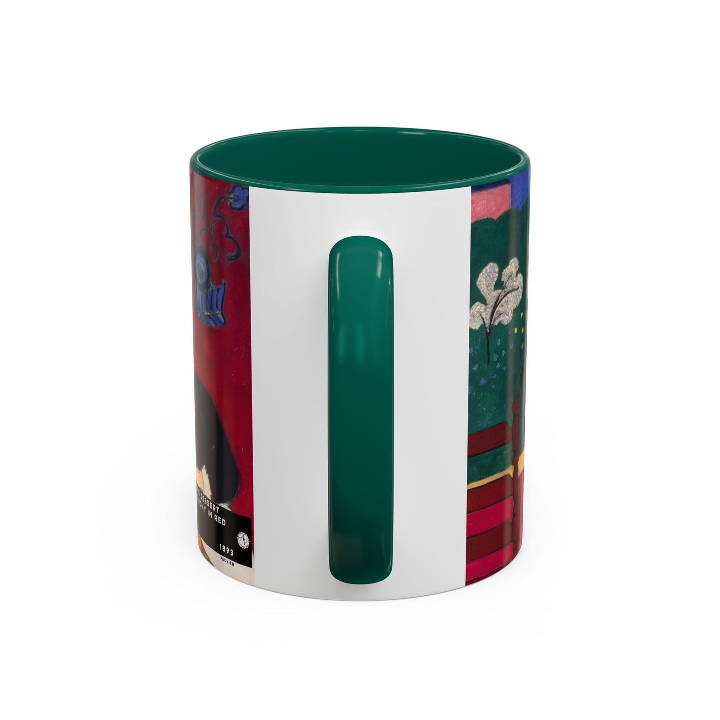 Matisse, Henri - The Dessert Harmony in Red (1908) - Colorful Accent Mugs